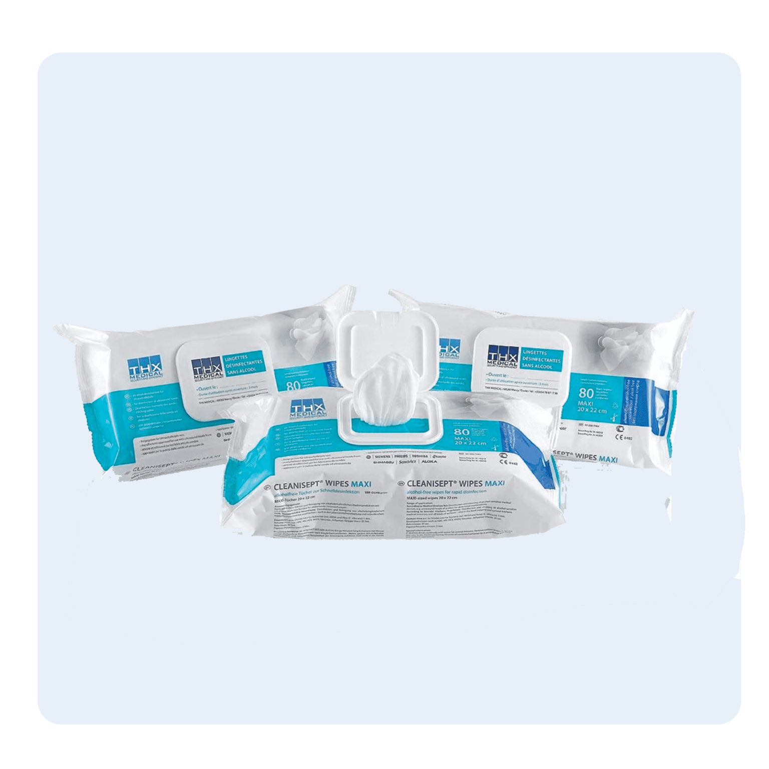 CLEANISEPT WIPES MAXI - THX Medcial