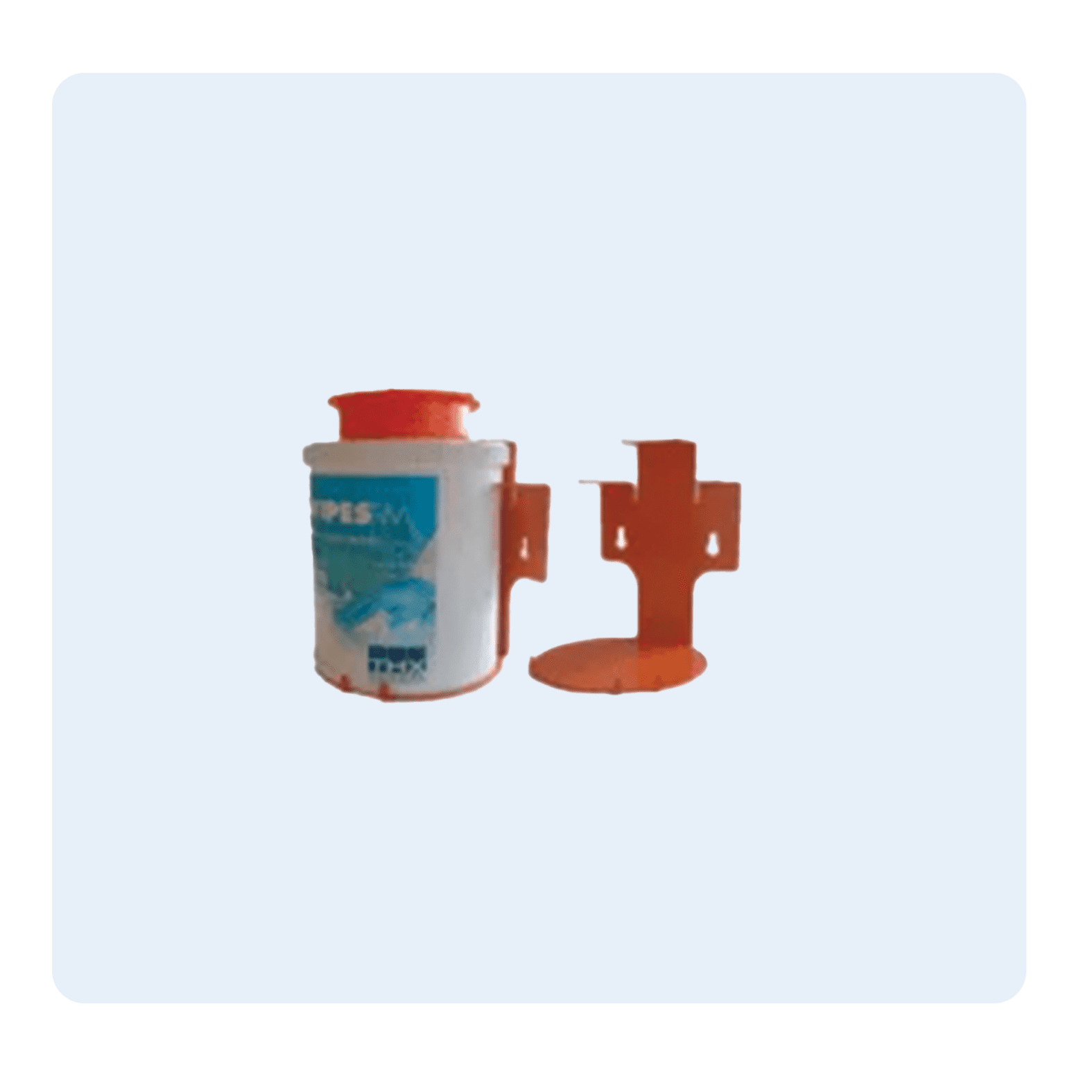 Support mural métal pour seau distributeur petit modèle